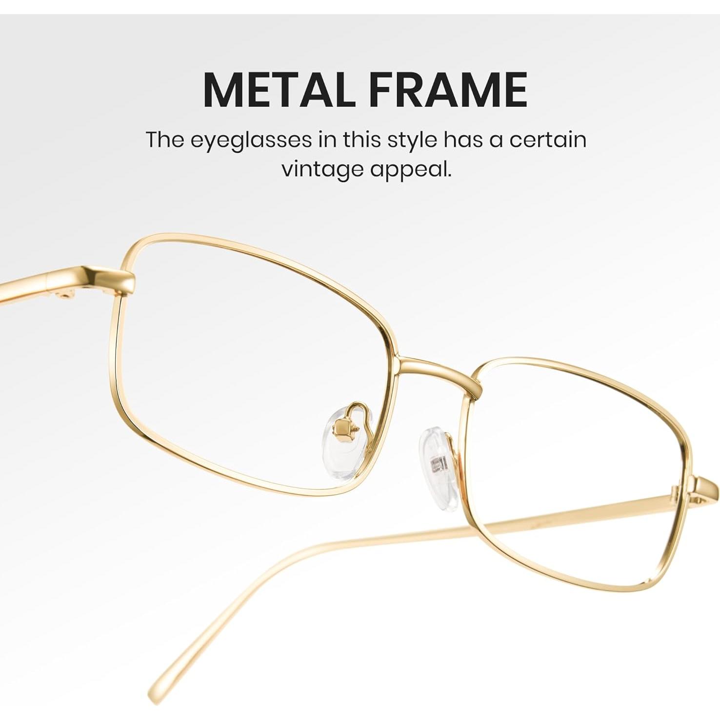 Gafas de Bloqueo de Luz Azul Cyxus 8160 con Montura Negra