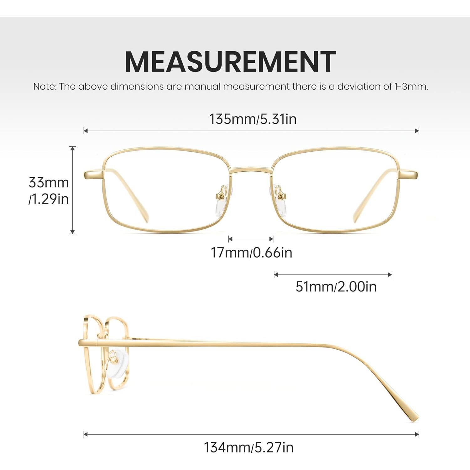 Gafas de Bloqueo de Luz Azul Cyxus 8160 con Montura Negra