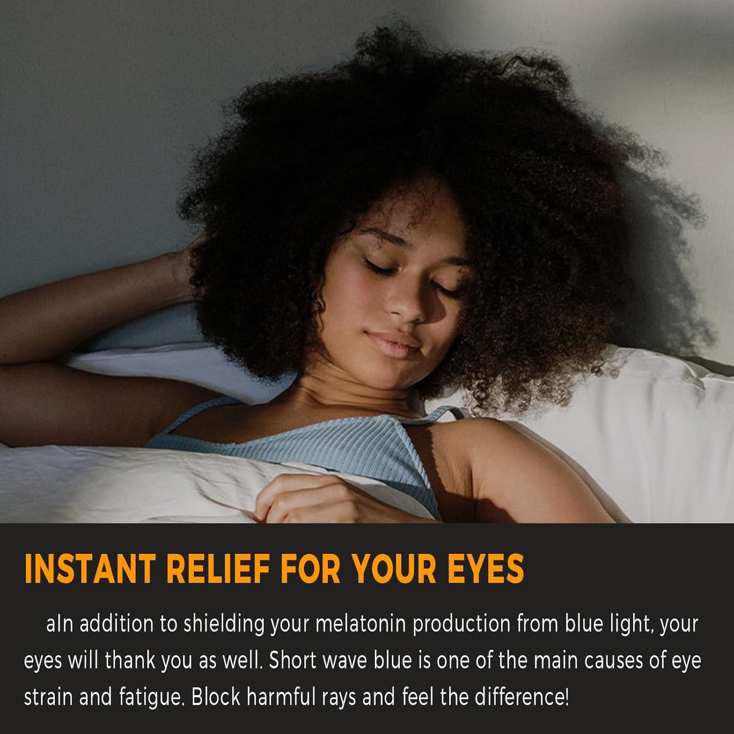 Gafas de luz azul bloqueadoras Ámbar para computadora y juego