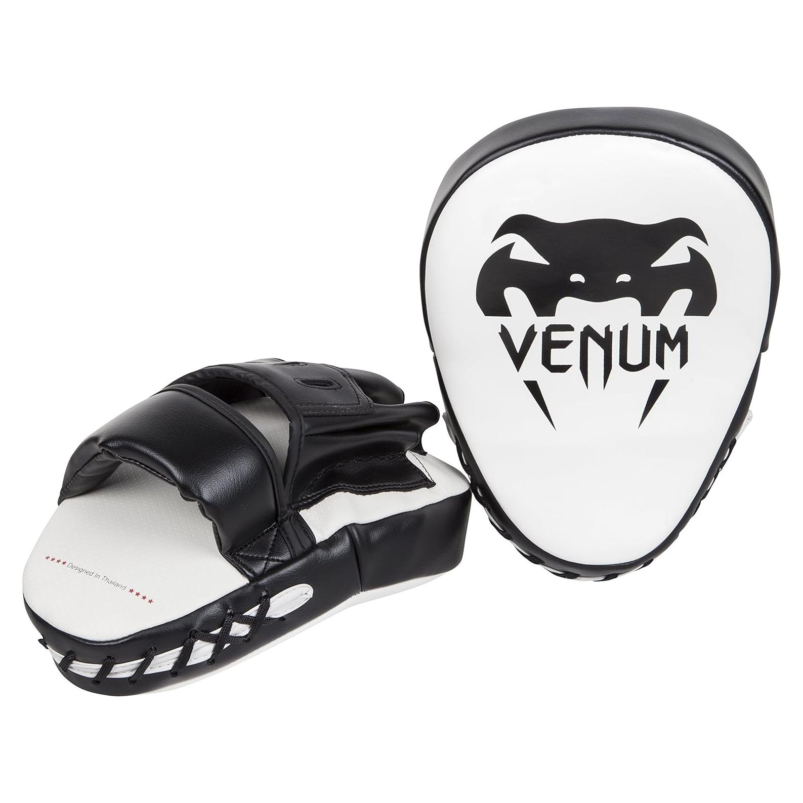 Mitt Deportivo Venum Light Negro/Blanco - Acolchado Extra