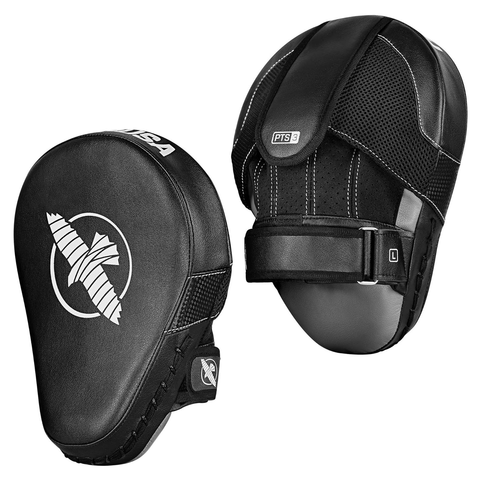 Guantes de Enfoque Hayabusa PTS 3 - Negro, Talla Única