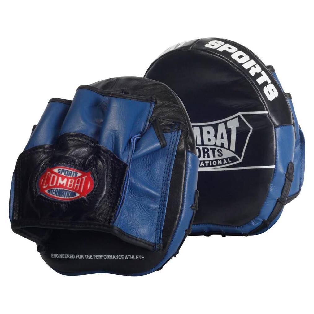 Guantes de Golpeo Combat Sports 16oz Cuero Negro MMA