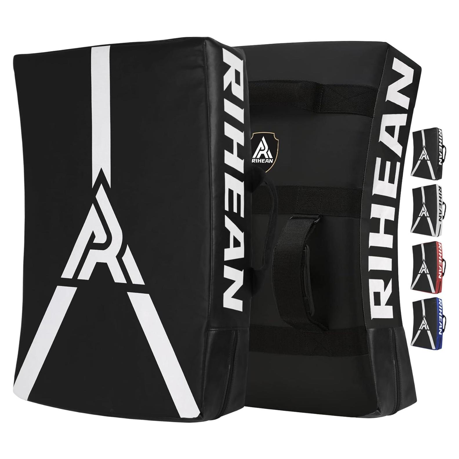 Almohadilla de Patada RIHEAN 60x40 cm Cuero Negro