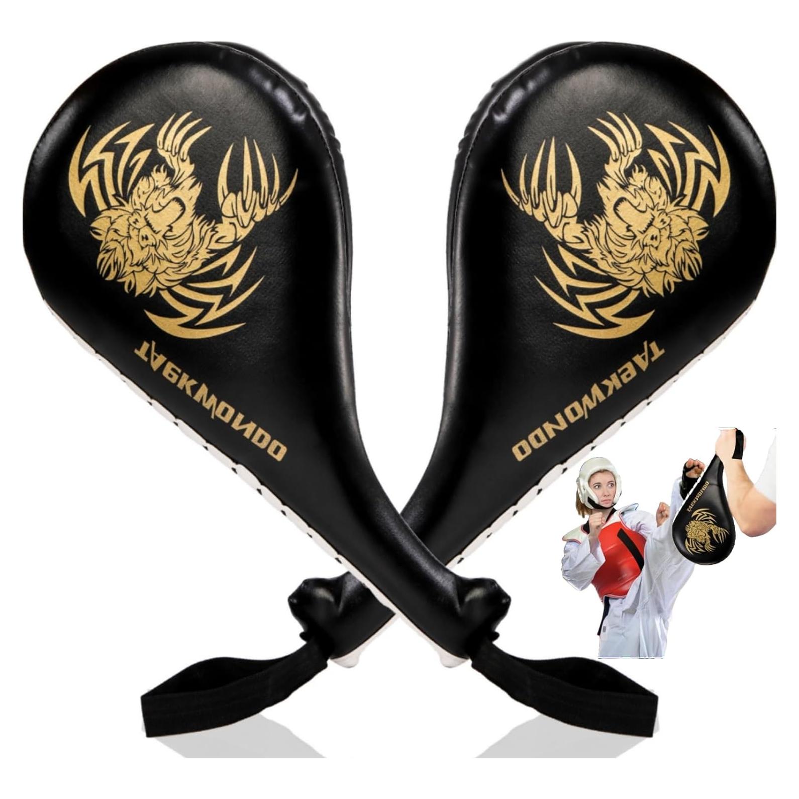 Almohadillas de Patadas Taekwondo Tlence Doble Cara 38x19x5cm
