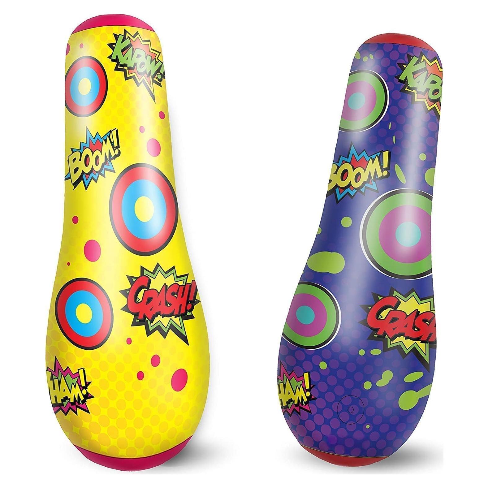 Saco de Boxeo Inflable JOYIN 119 cm para Niños Multicolor