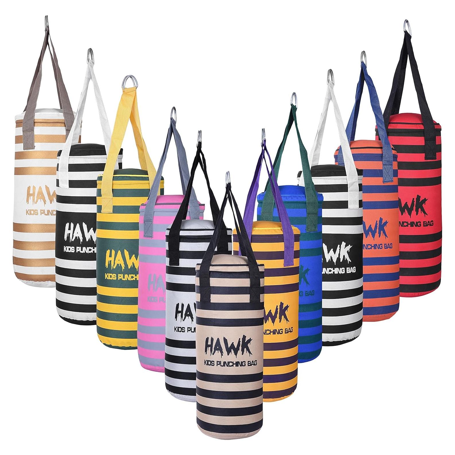 Saco de Boxeo para Niños Hawk 61 cm Sin Relleno MMA