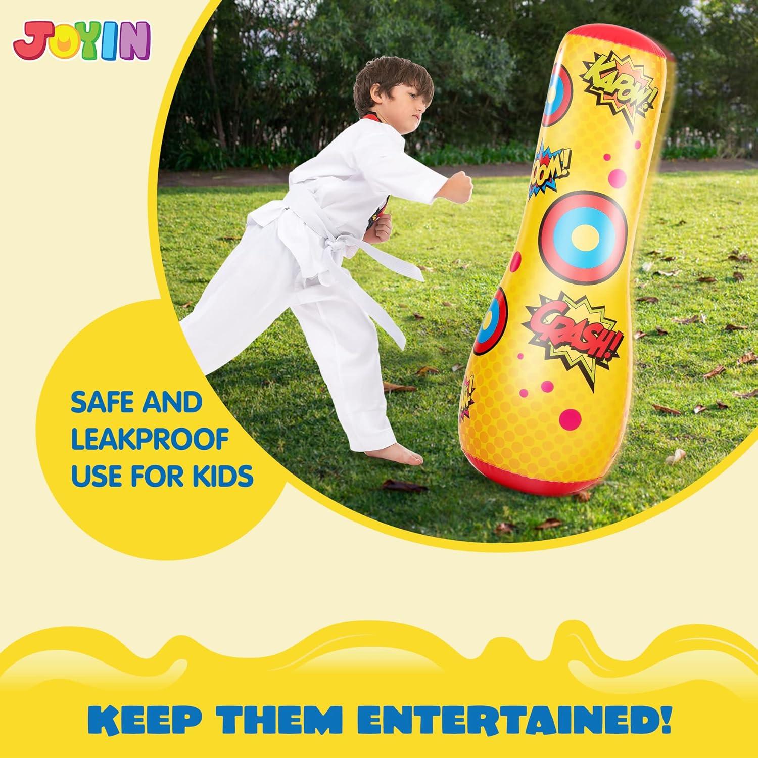 Bopper Inflable 120 cm JOYIN Bolsa de Boxeo para Niños