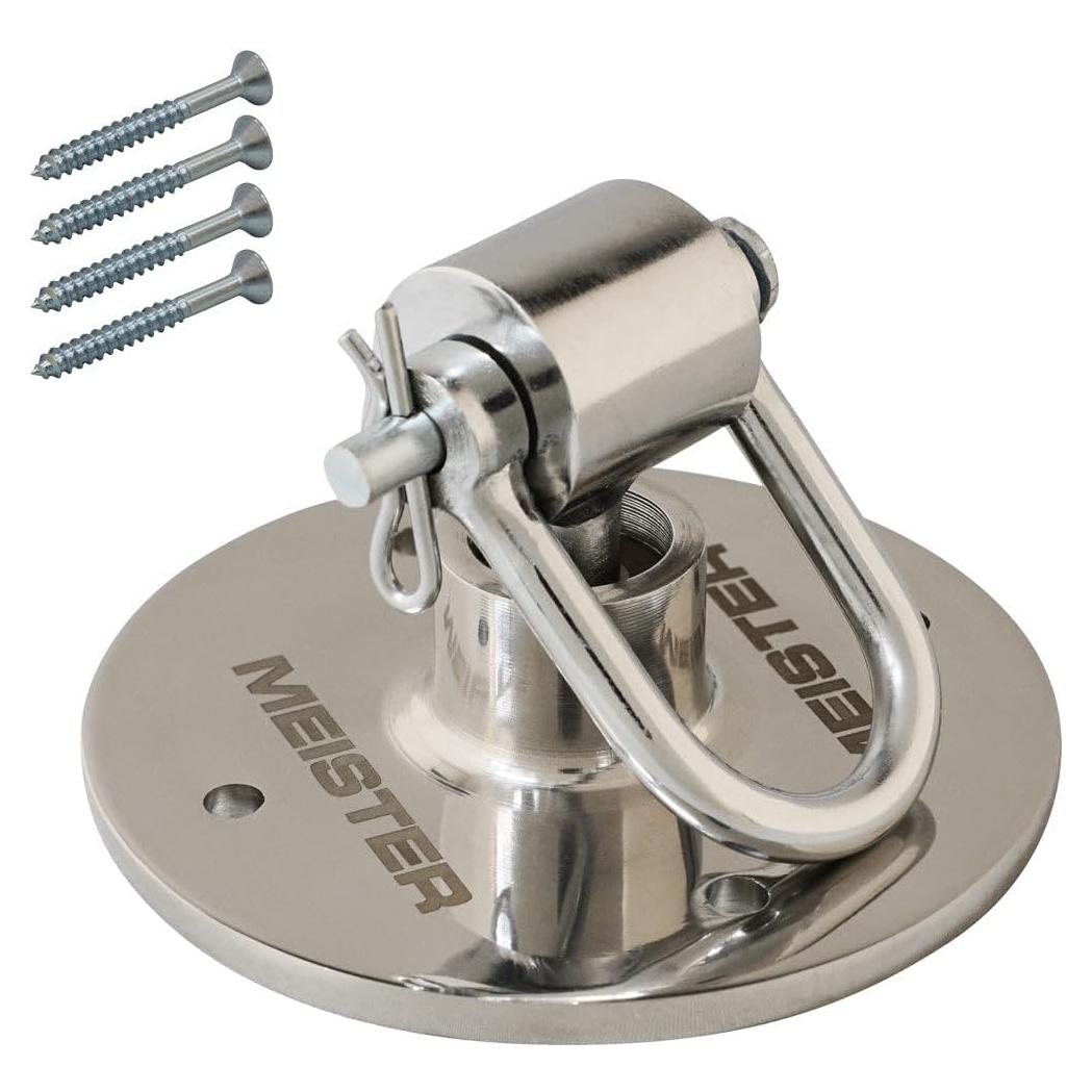 Soporte para Saco de Velocidad Meister - Acero Inoxidable 360°