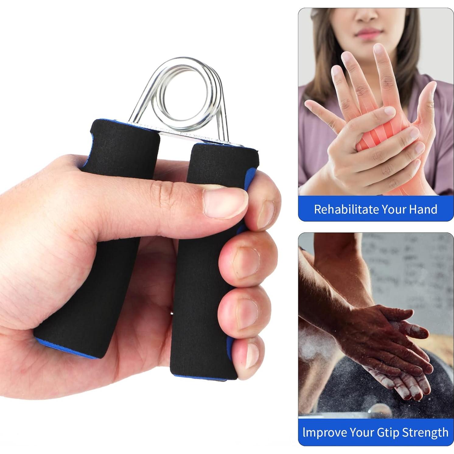 Agarraderas de Fuerza erduoduo - Paquete de 2, Espuma Suave