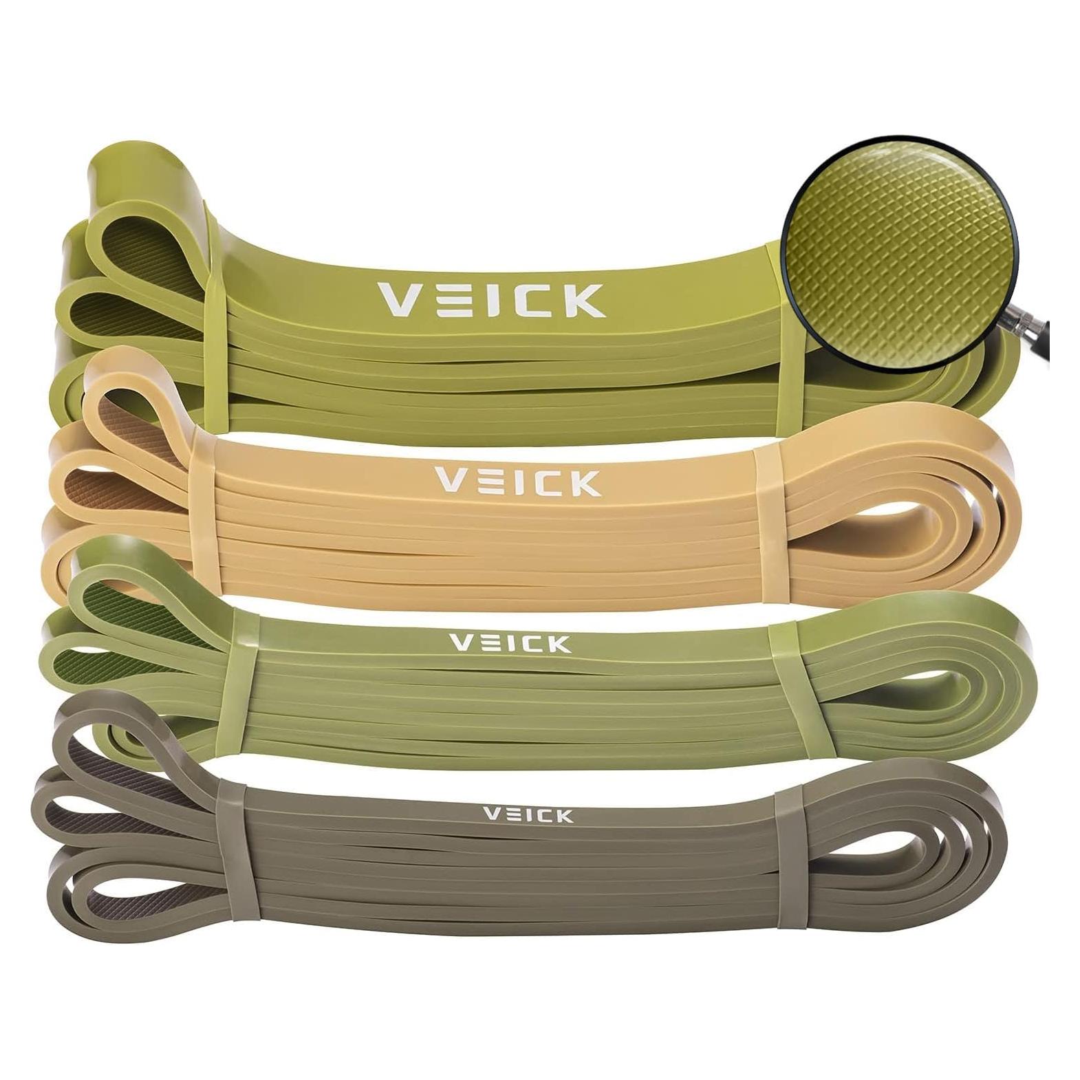 Bandas de Resistencia VEICK 4 Niveles para Ejercicio y Dominadas