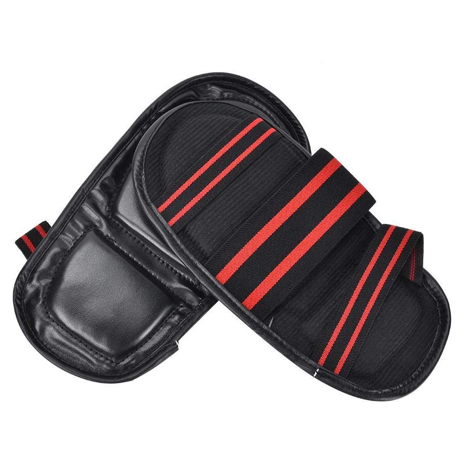 Protector de Empeine Unisex Taekwondo EVA Negro 24x14cm