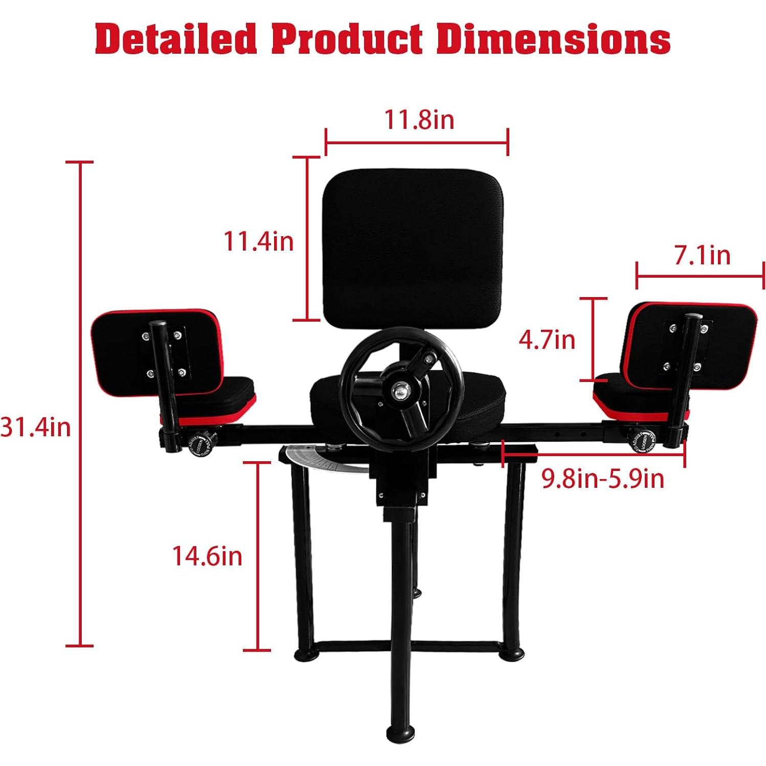 Estirador de Piernas Ajustable YuayiJubil ZYLHM 230° para Principiantes