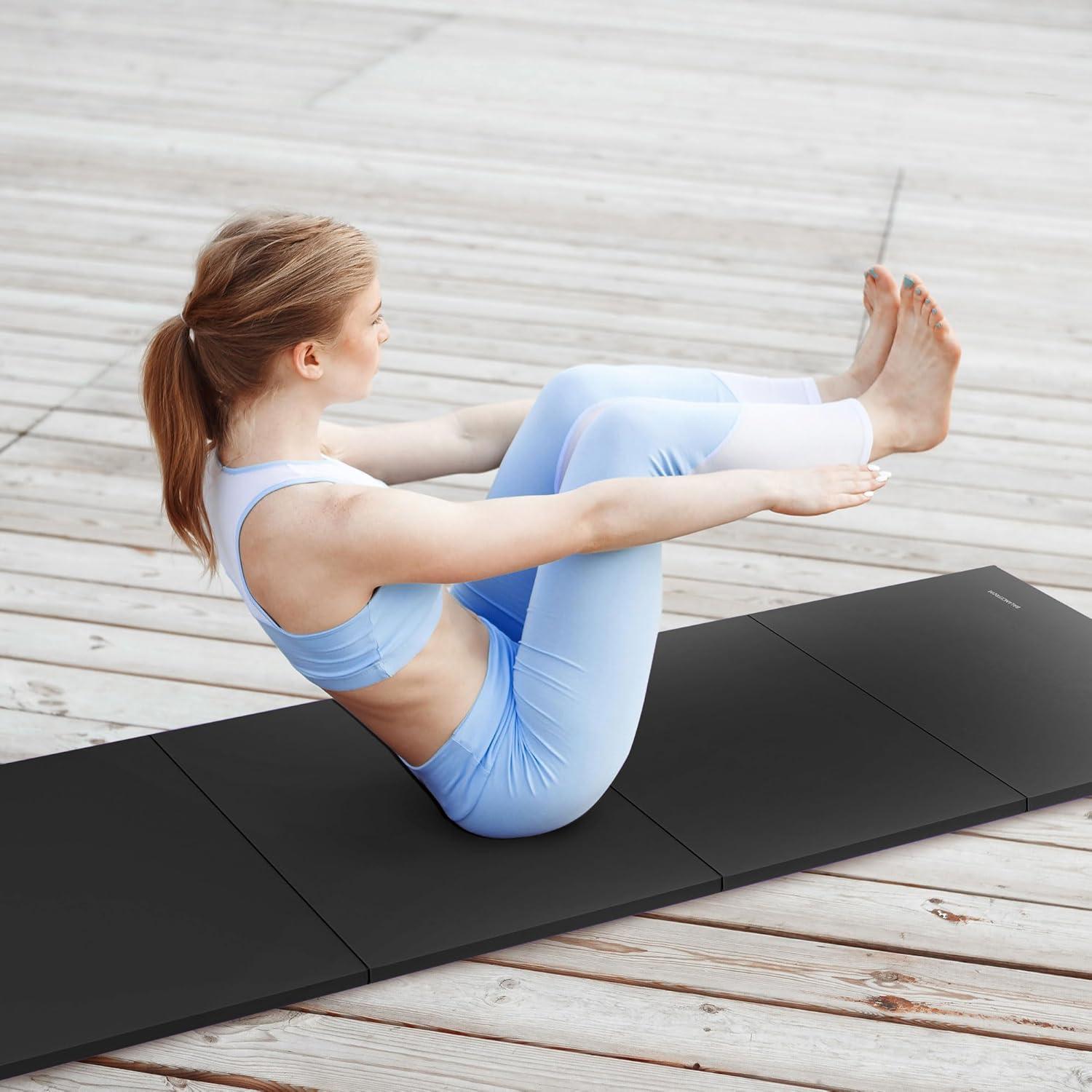Esteras de Gimnasia Plegables BalanceFrom 182x122x5 cm