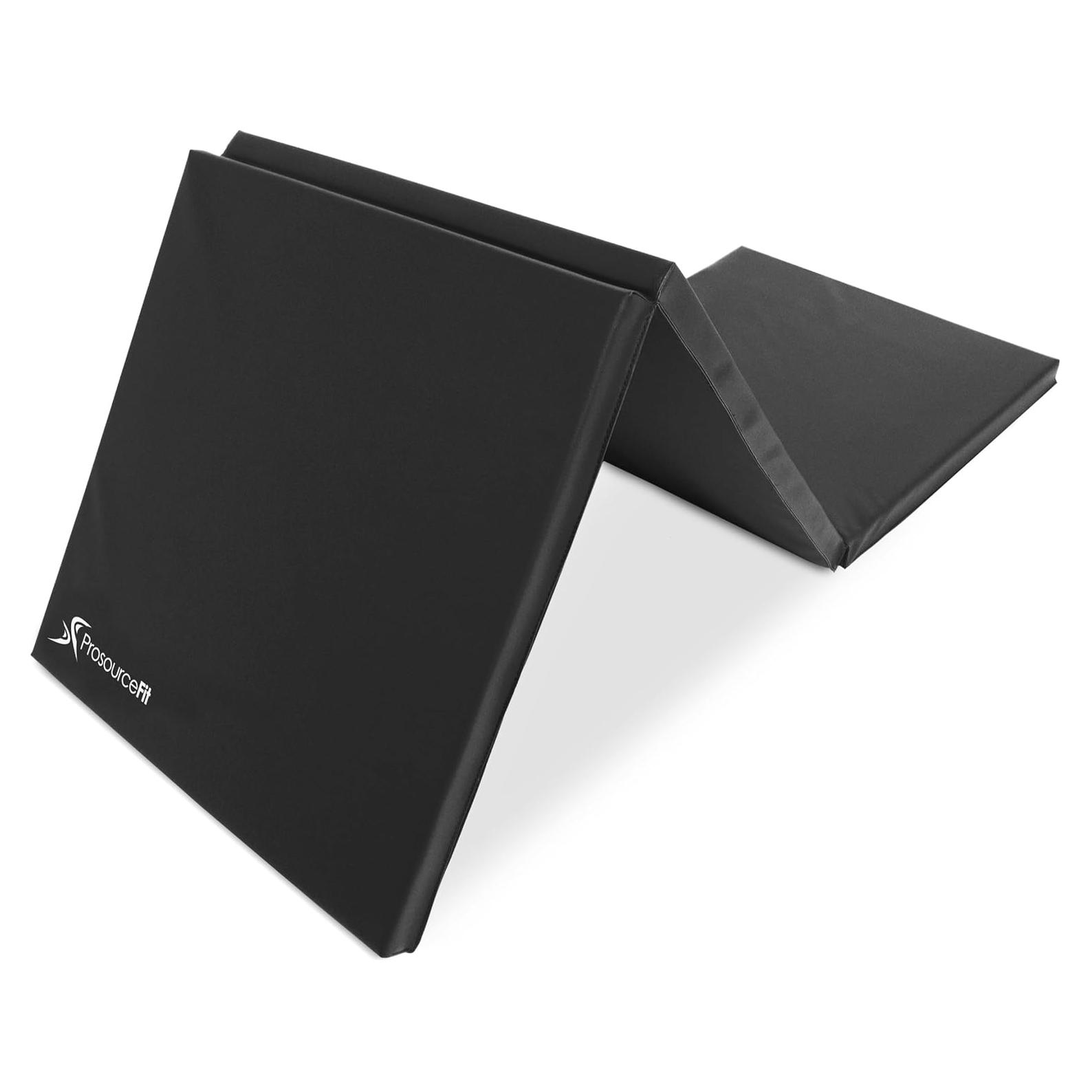 Mat de Ejercicio Plegable ProsourceFit 1.83m x 0.61m Negro