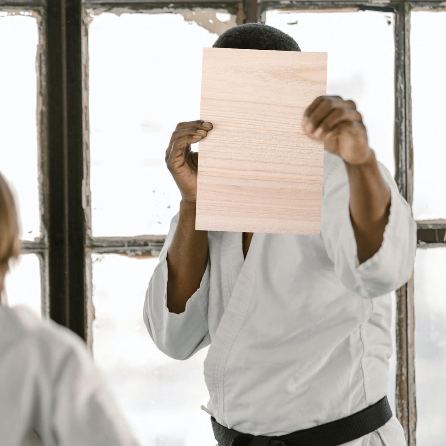 Tablero Rompible de Taekwondo Garneck 30.5x20.4cm Madera