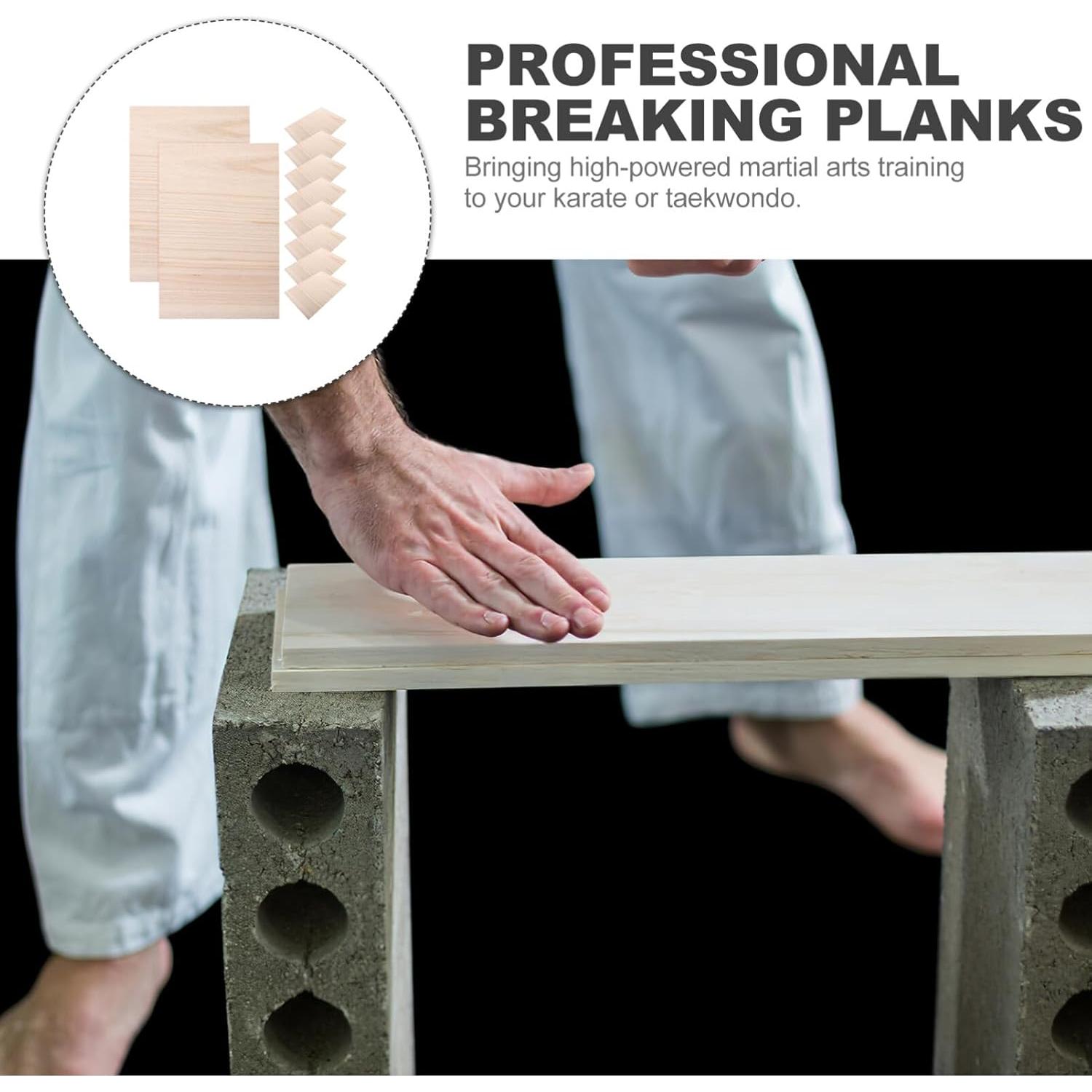 Tablero Rompible de Taekwondo Garneck 30.5x20.4cm Madera