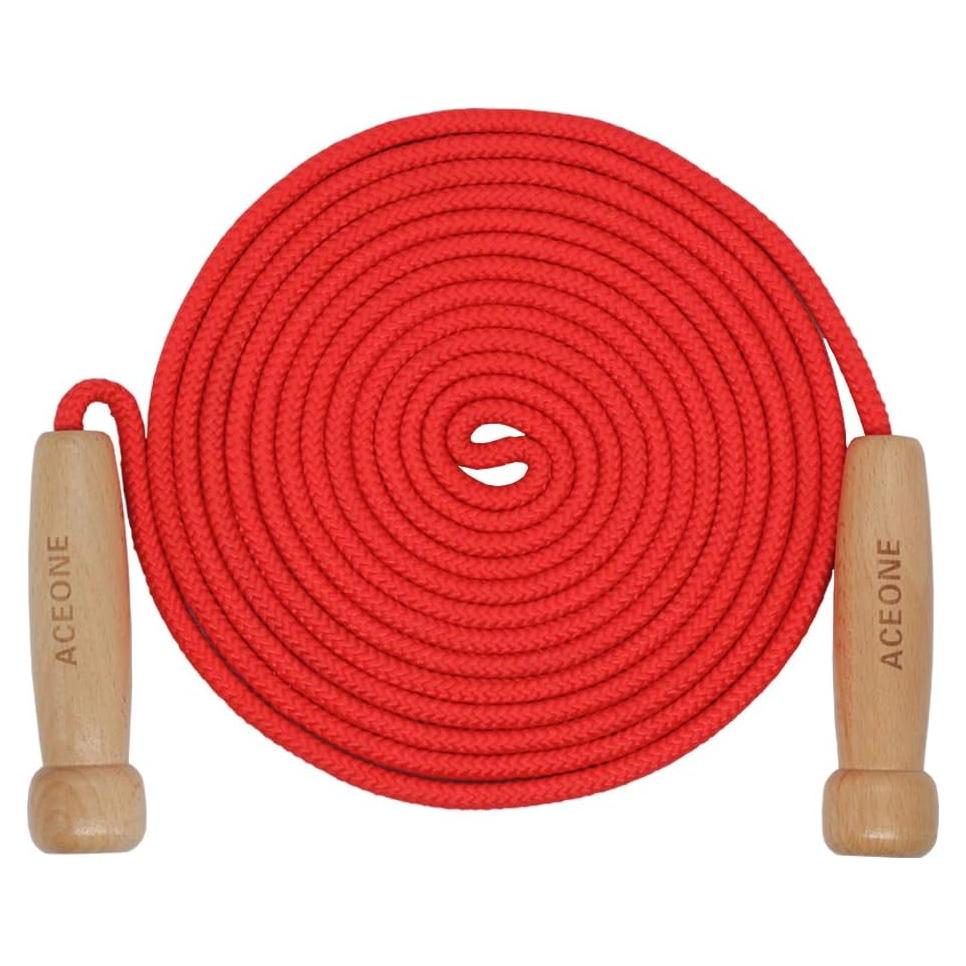 Cuerda de Salto Doble Holandesa ACEONE 5 m Ajustable Niños