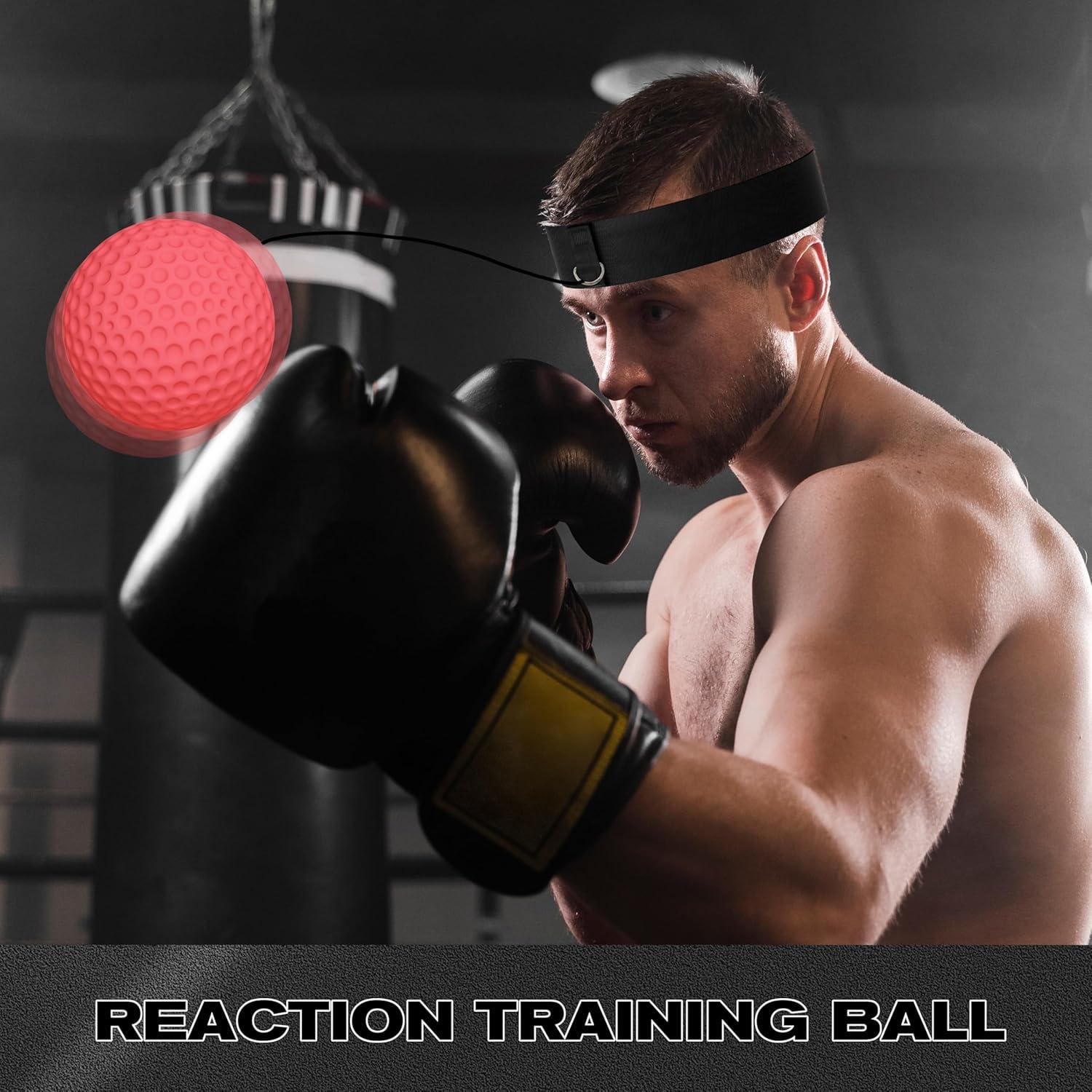 Bola de Reflexión de Boxeo Genérico - 2 Niveles de Dificultad