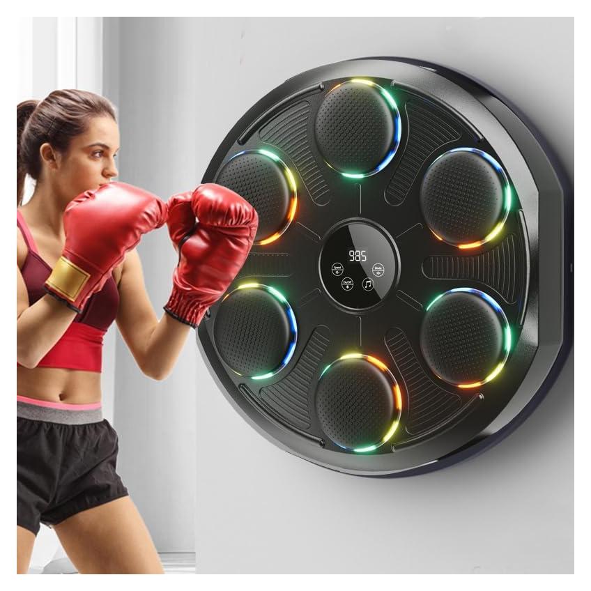 Máquina de Boxeo Musical BAOYER BX-QJ01 con Guantes