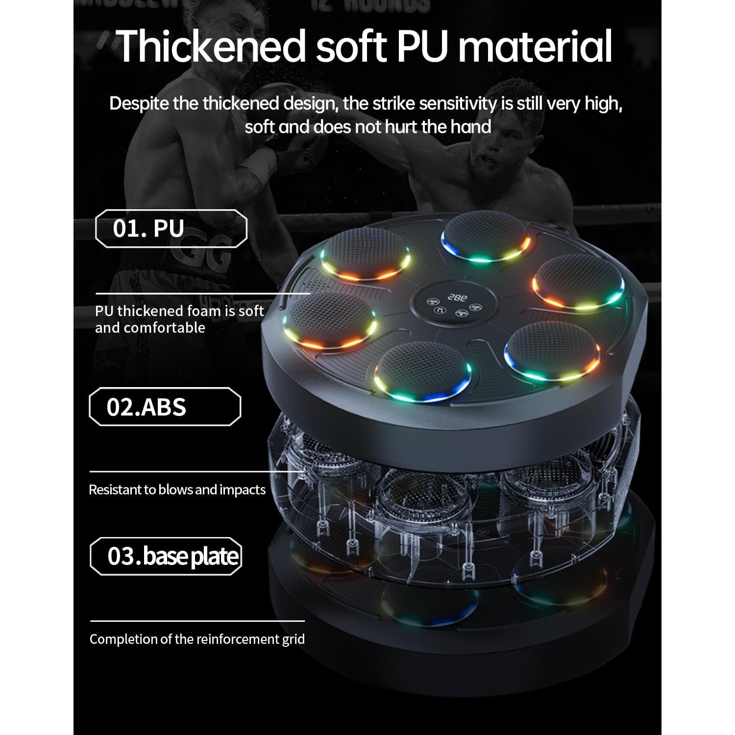 Máquina de Boxeo Musical BAOYER BX-QJ01 con Guantes