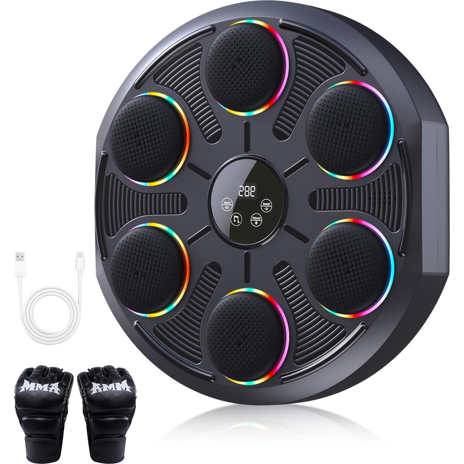 Máquina de Boxeo Musical BAOYER BX-QJ01 con Guantes