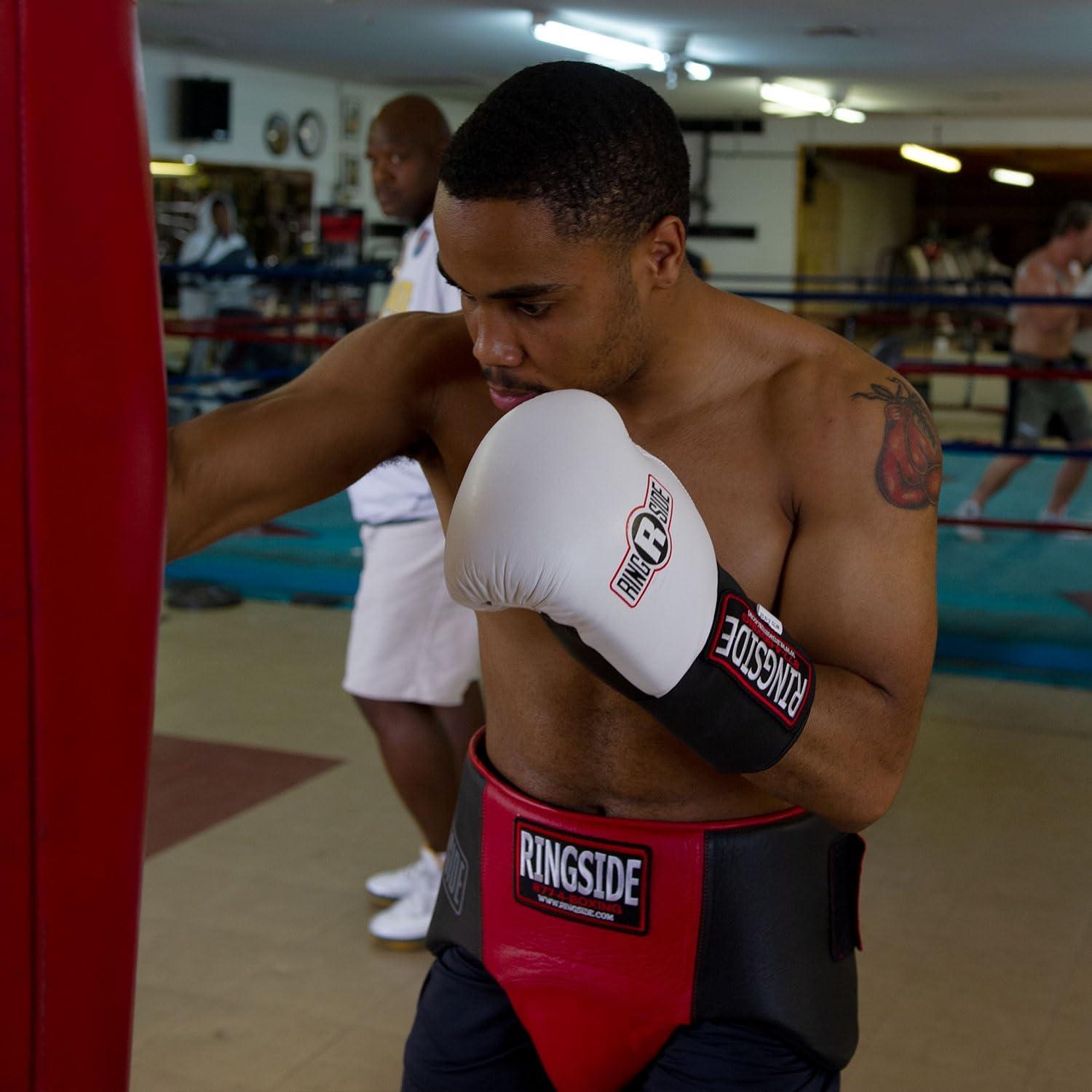Guantes de Boxeo Ringside IMF Tech 14 Oz Cuero Negro
