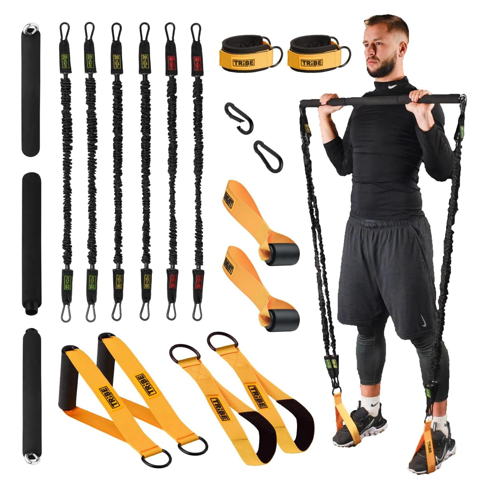 Juego de Bandas de Resistencia Tribe Lifting - 81.6kg