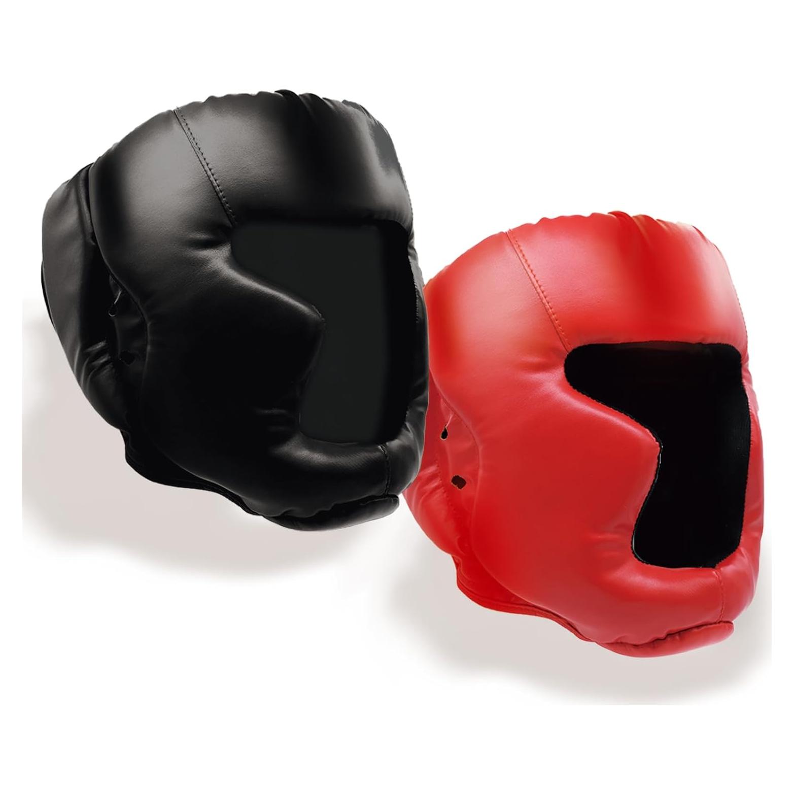 Casco de Boxeo Cyiwniao Ajustable Bicolor para Sparring