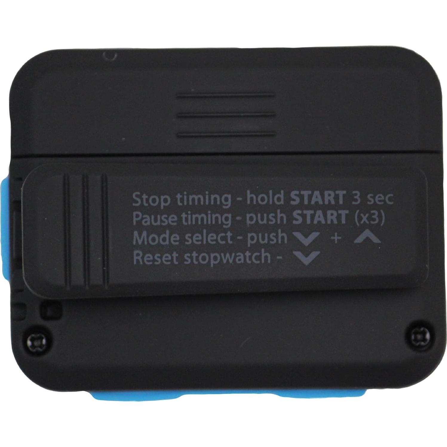 Temporizador de Intervalos Gymboss - Negro/Azul, HIIT y Cronómetro