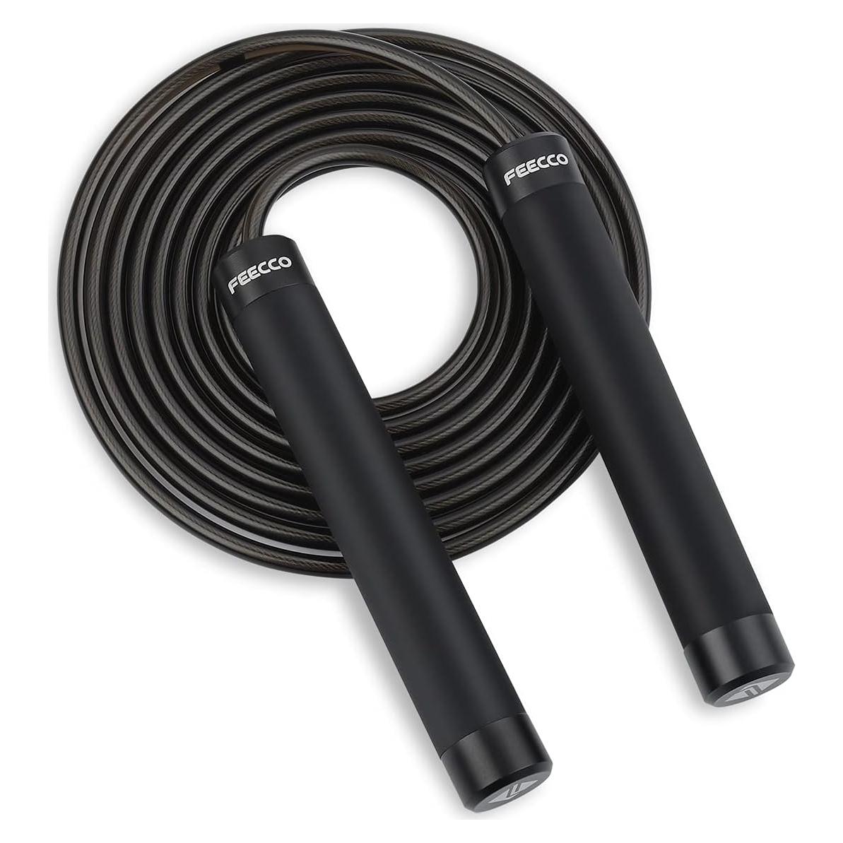 Cuerda de Salto con Peso FEECCO Burno Lite 1/4 lb Ajustable 3.35m