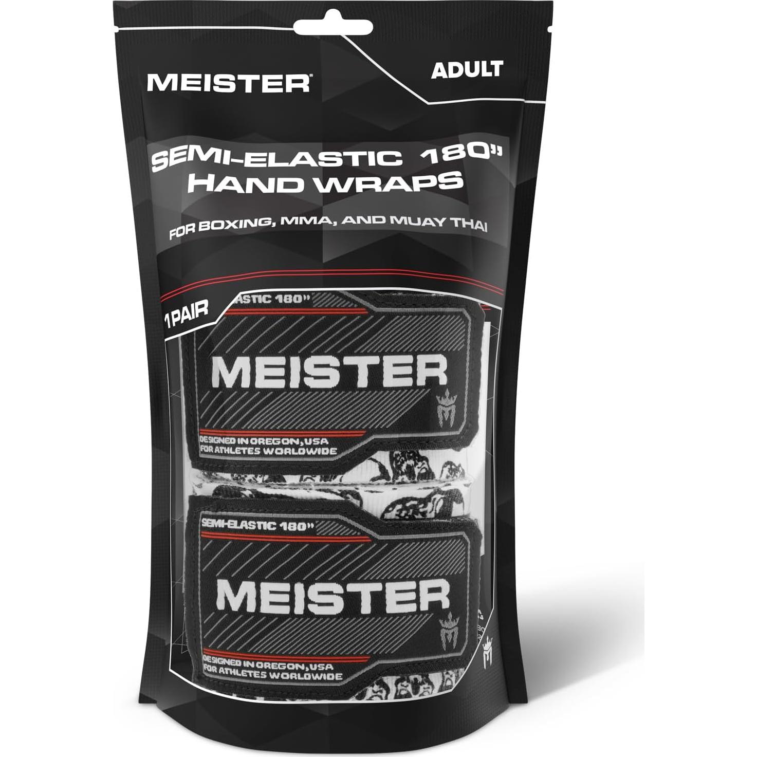 Envolturas de Mano Meister Adulto 457.2 cm Semi-Elásticas MMA Boxeo