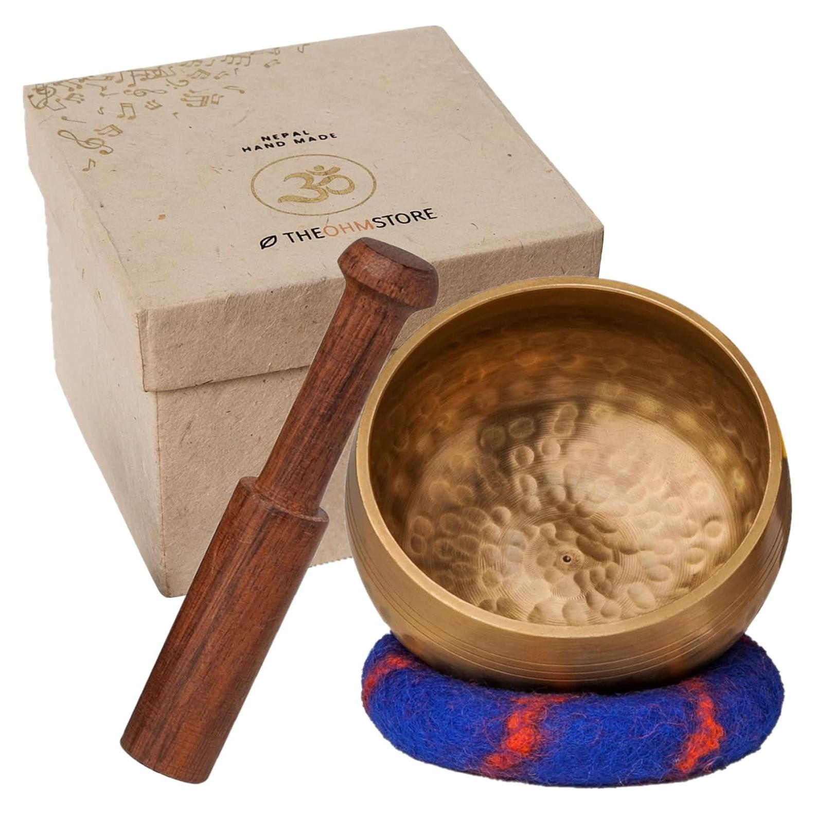 Conjunto de Cuencos Cantores Tibetanos Ohm Store - 8.89 cm