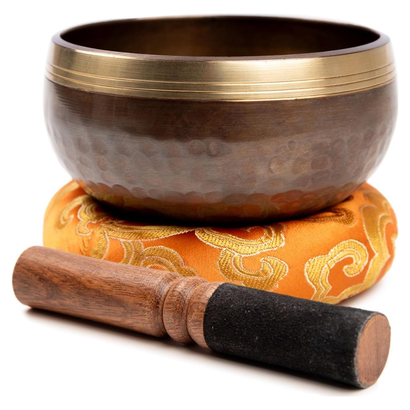 Juego de Cuencos Cantores Tibetanos Himalayan Bazaar - 8x3cm