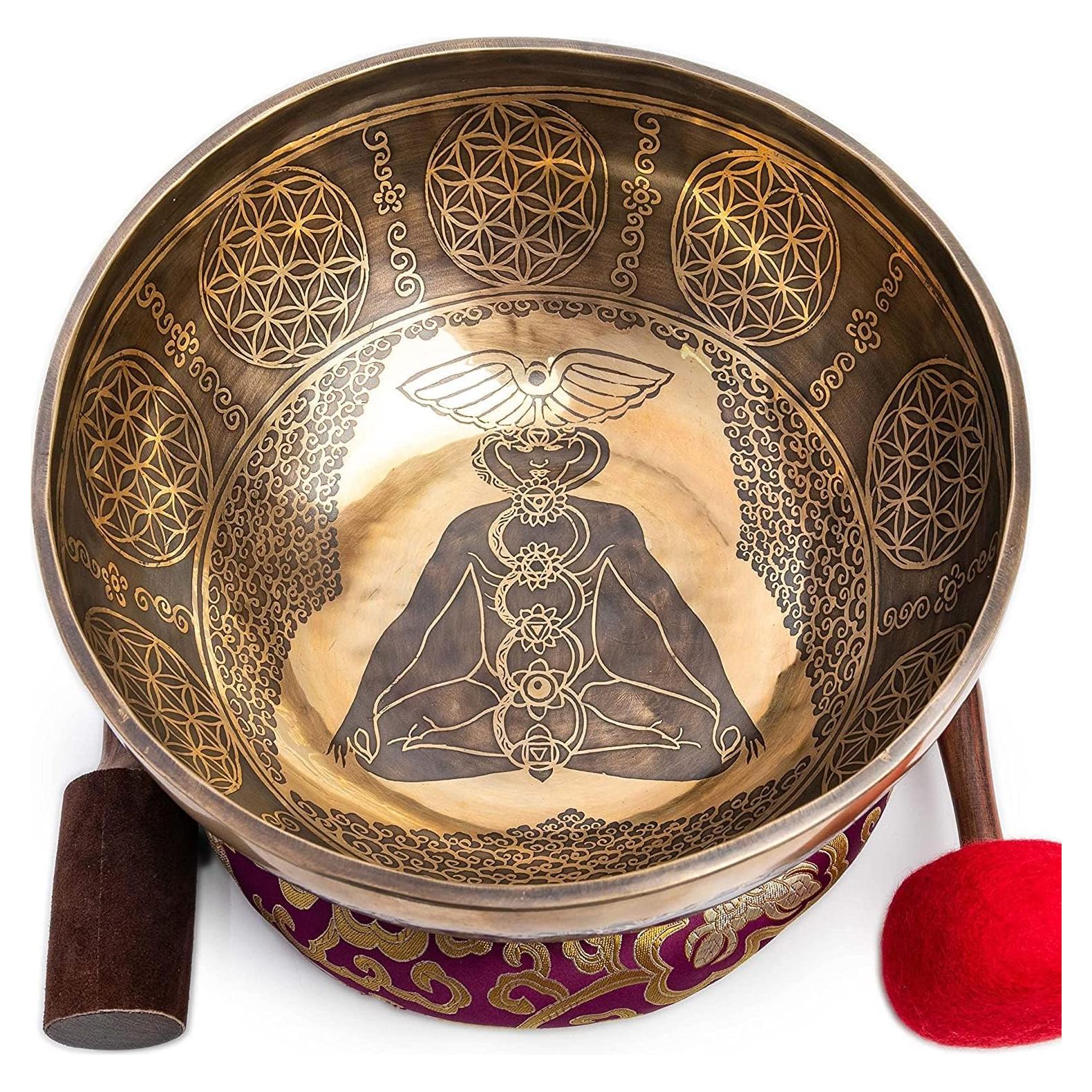 Juego de Cuencos Cantores Tibetanos 30cm Himalayan Bazaar