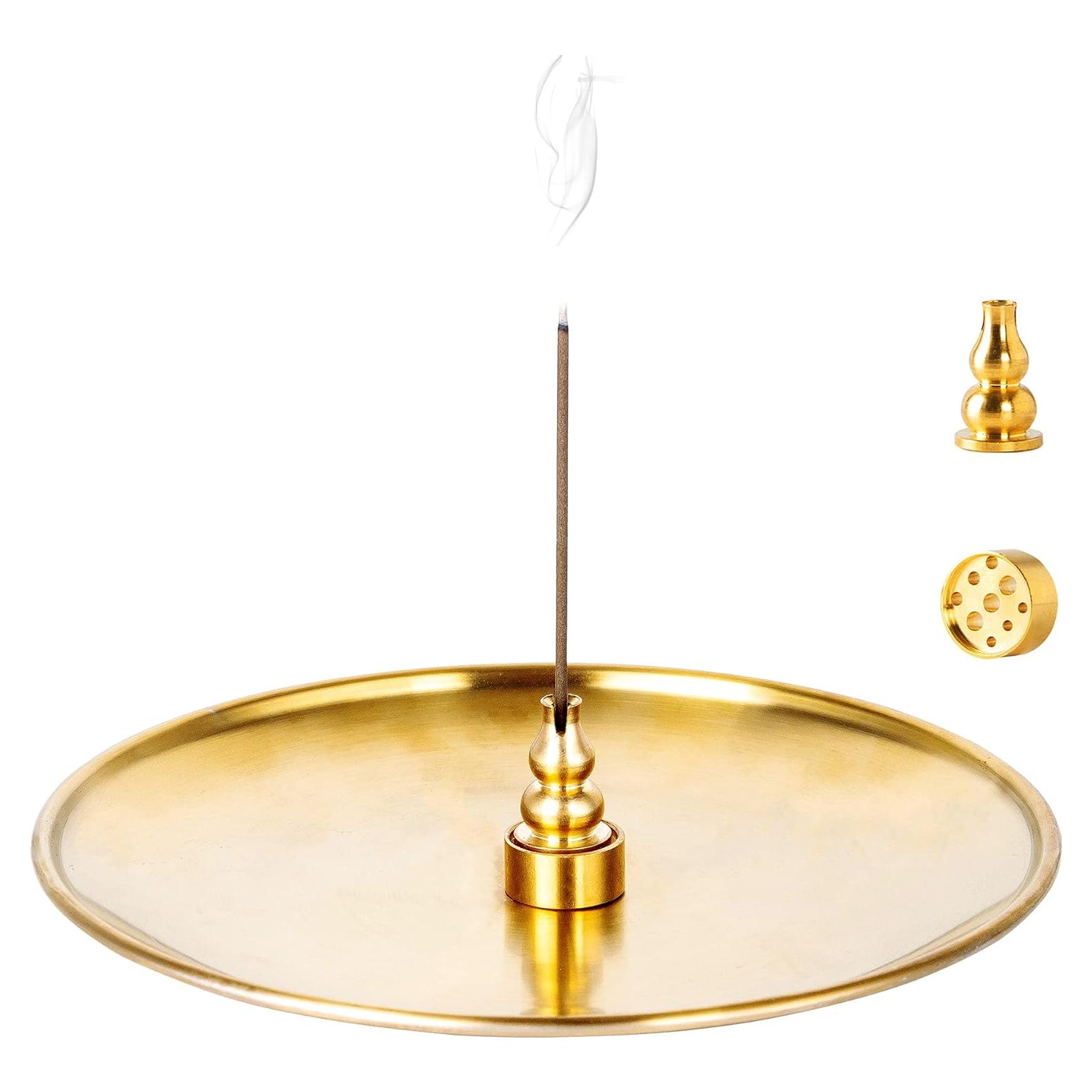 Quemador de Incienso 3 en 1 OSOPOLA Calabaza 17 cm Metal