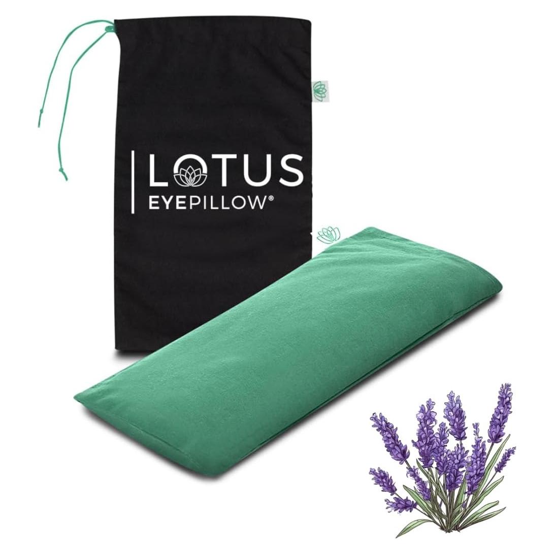 Almohadilla de Ojos de Lavanda con Peso NOLAVA 22.86x11.43cm