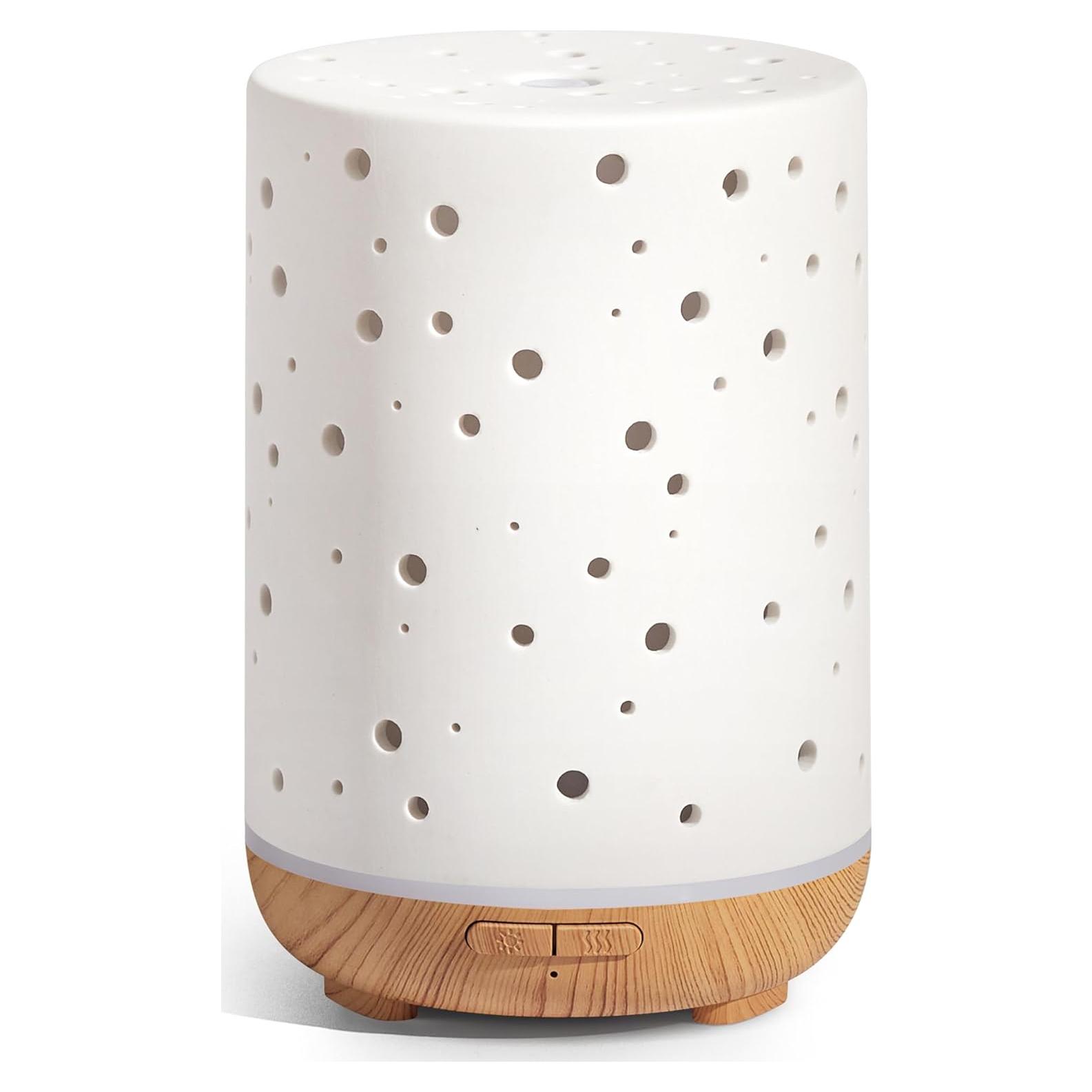 Difusor de Aceite Esencial InnoGear AD15-WR 150ml Cerámica Blanco