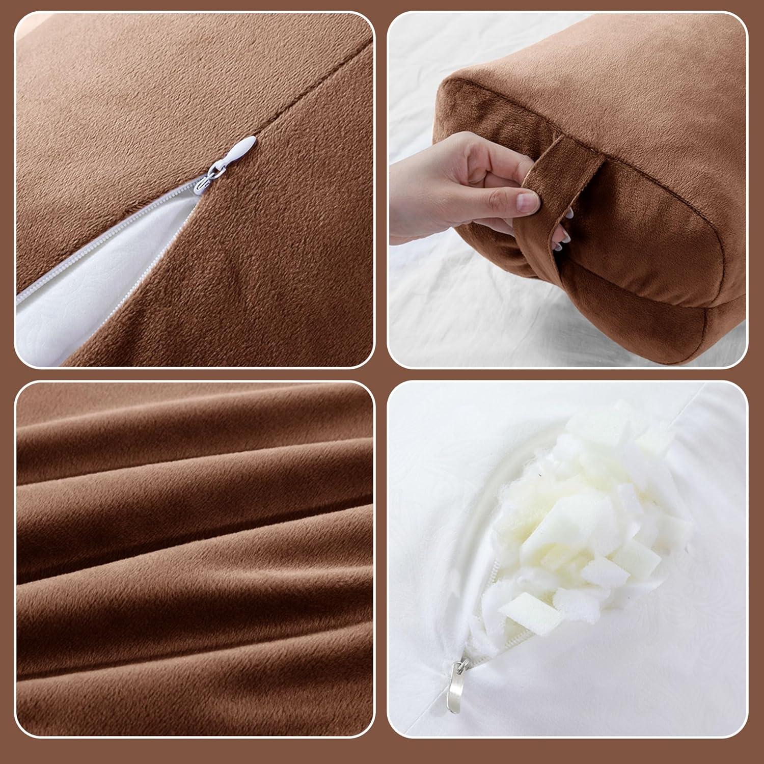 Cojín de Yoga HOMBYS YOGA241125 Espuma Desmenuzada 70x26x15 cm