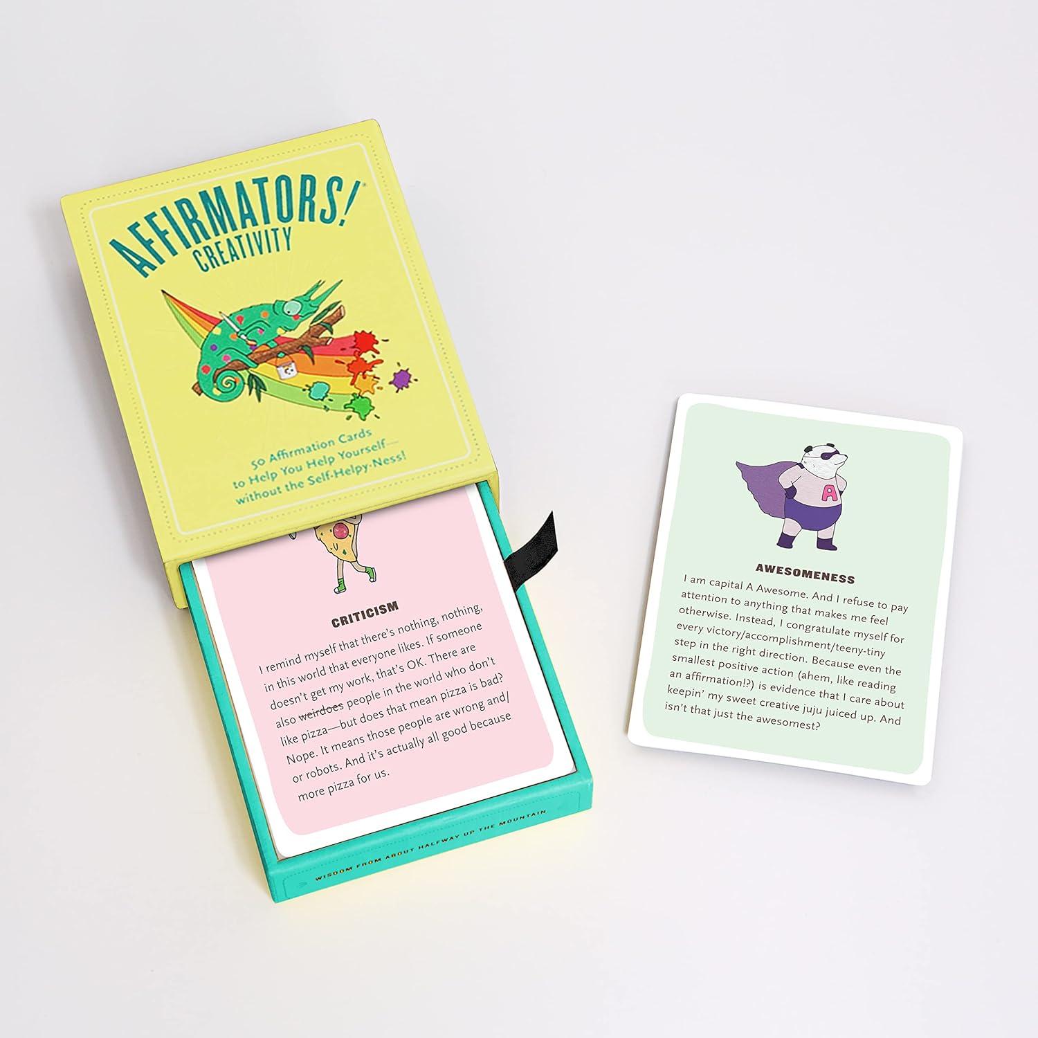Baraja de Afirmaciones Knock Knock - 50 Tarjetas Creativas