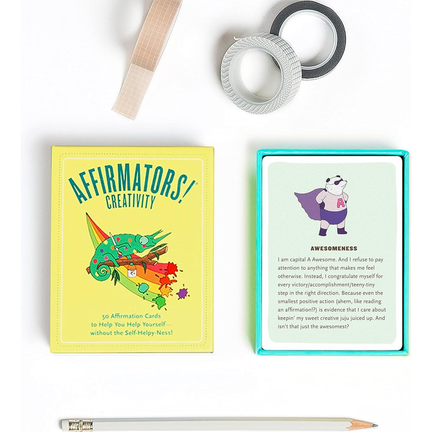 Baraja de Afirmaciones Knock Knock - 50 Tarjetas Creativas