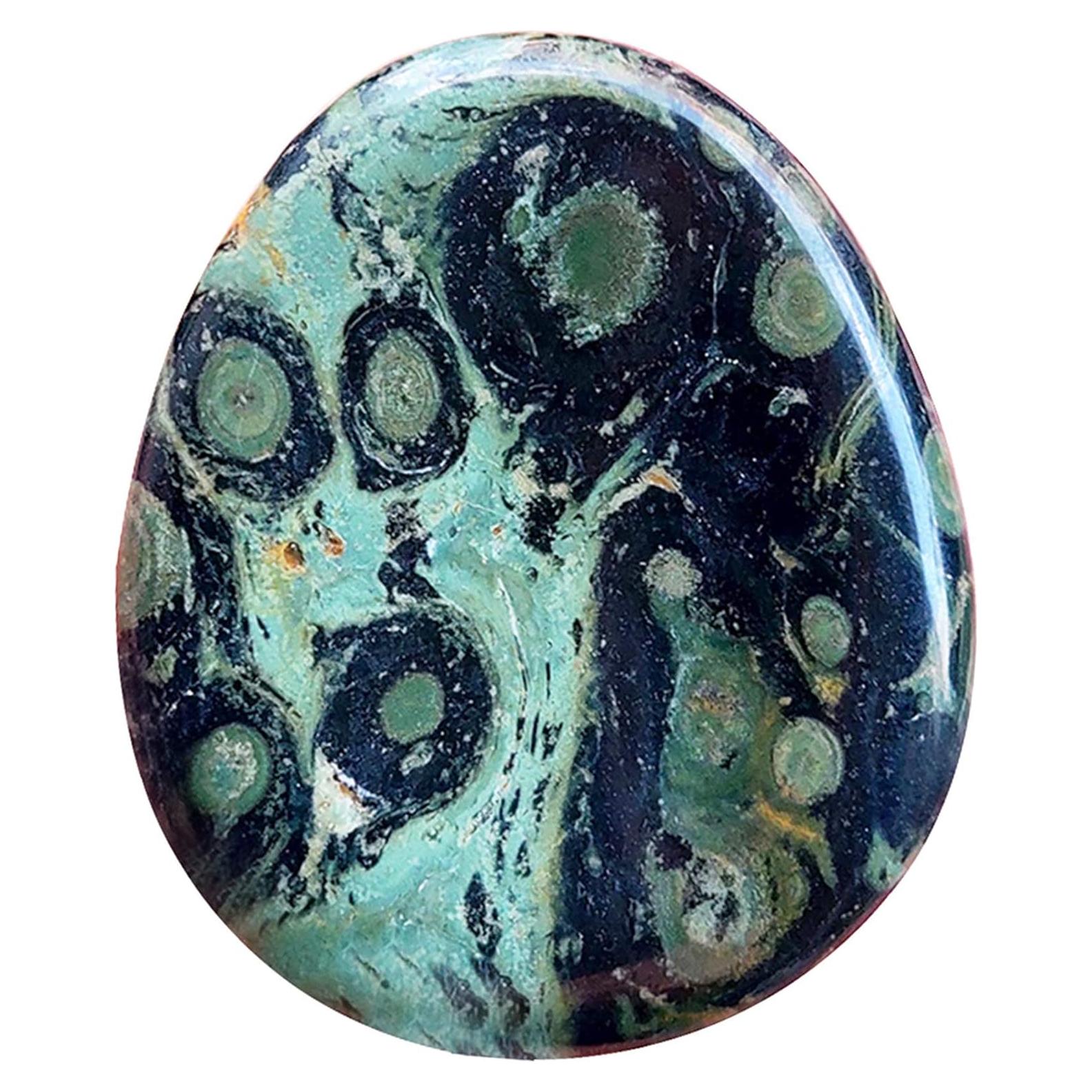 Piedra de Preocupación Jaspe Kambaba Natural 4.6 cm Alivio Estrés