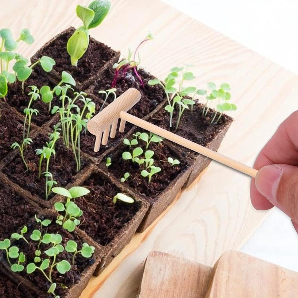 DOITOOL Mini Rastrillo de Jardín Zen 10 Piezas Decoración Feng Shui