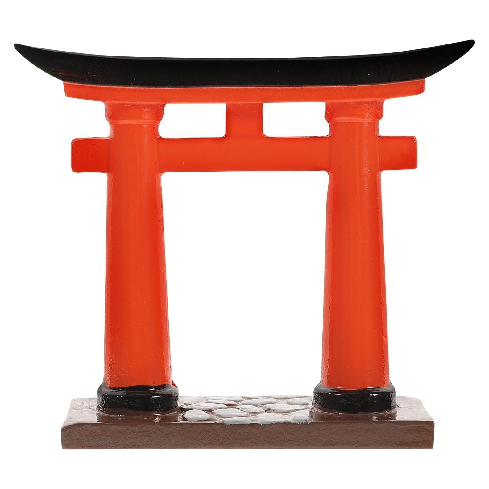 Adorno Miniatura Puerta Torii Japonesa BESPORTBLE 9 cm