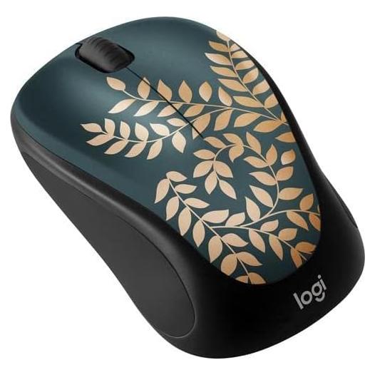 Ratón Inalámbrico Compacto Logitech Edición Limitada Jardín Dorado