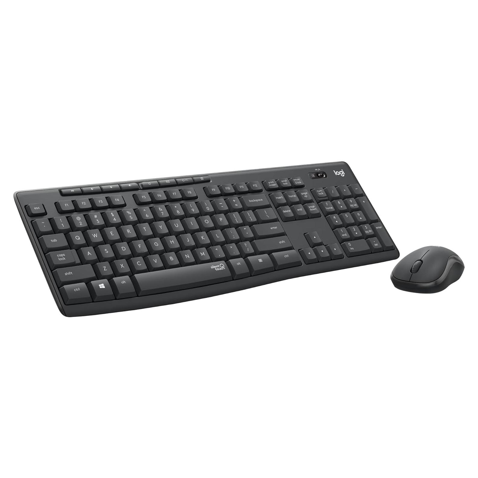 Logitech MK295 Combo Inalámbrico Teclado y Ratón SilentTouch