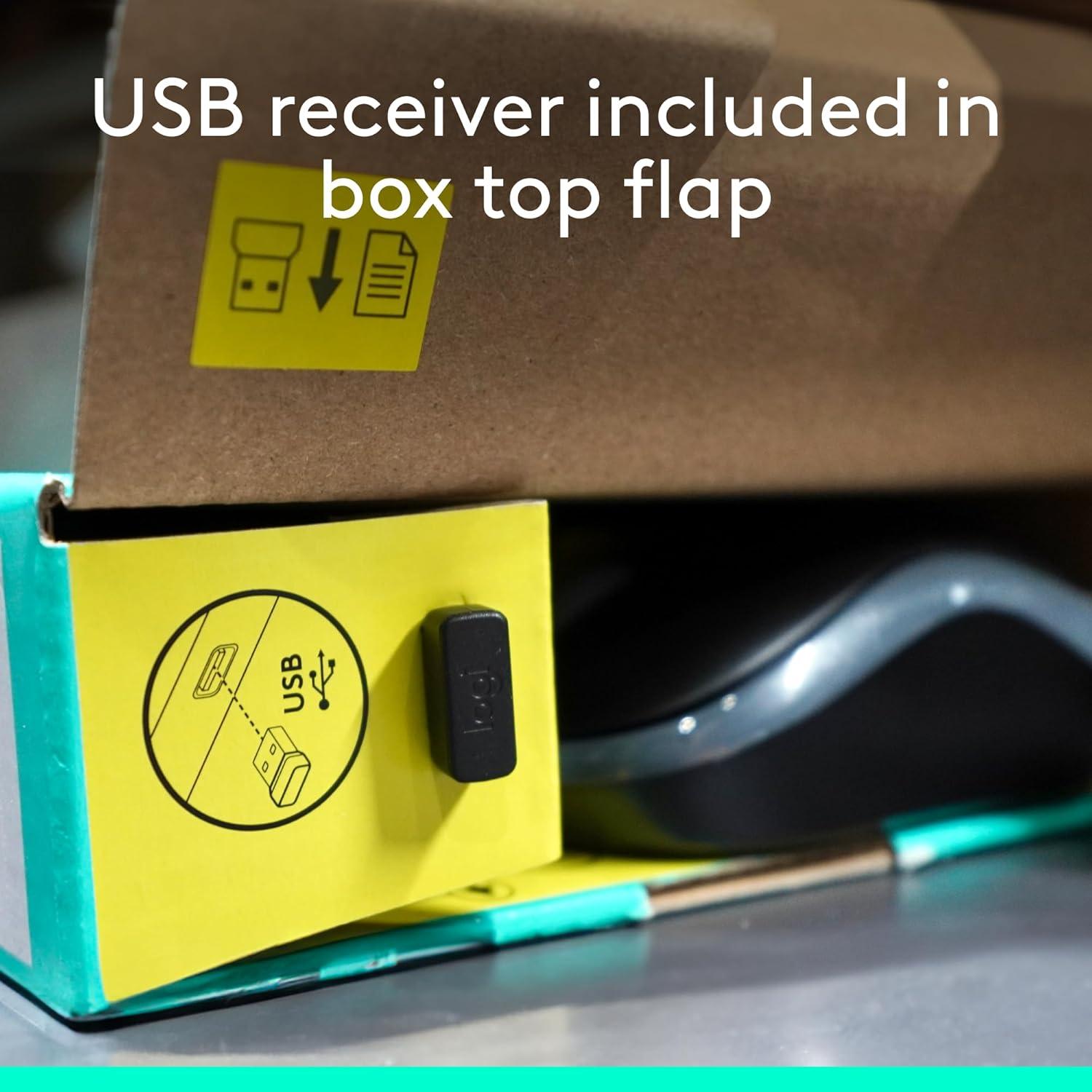 Logitech MK295 Combo Inalámbrico Teclado y Ratón SilentTouch