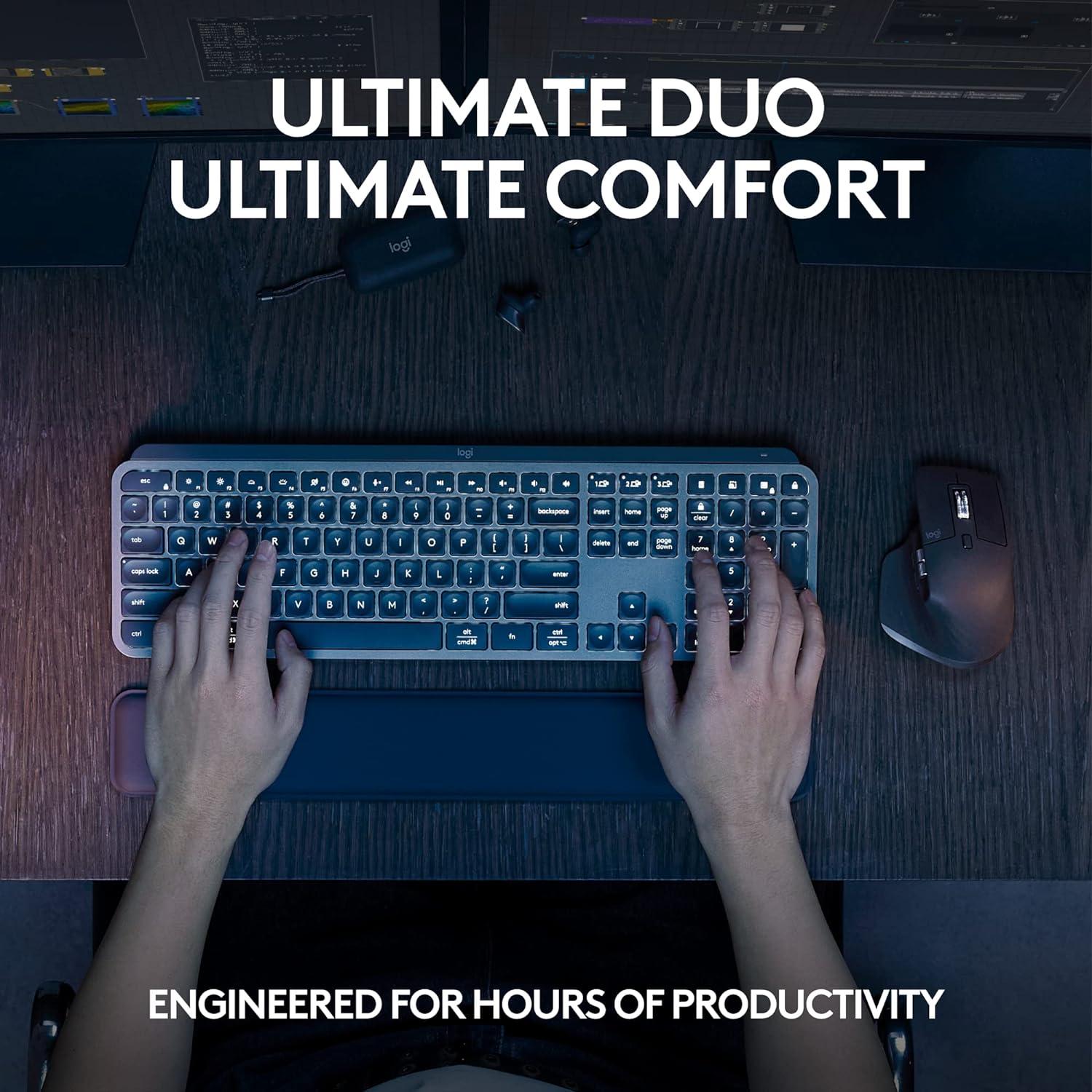 Combo Inalámbrico Teclado y Ratón Logitech MX Keys S