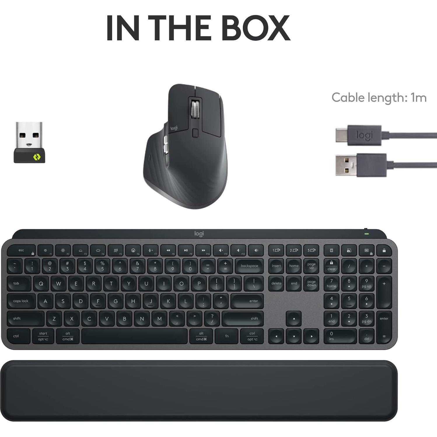 Combo Inalámbrico Teclado y Ratón Logitech MX Keys S