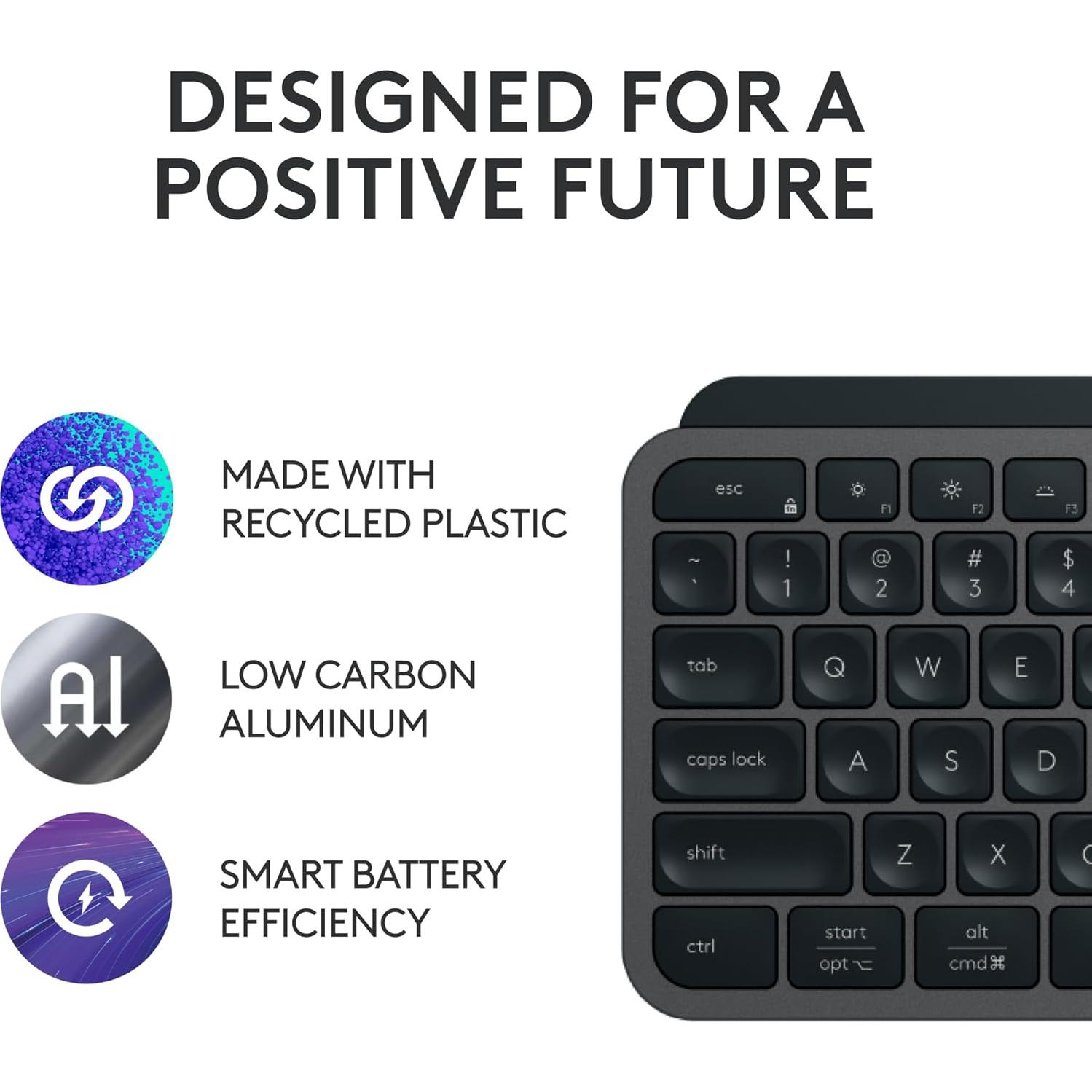 Combo Inalámbrico Teclado y Ratón Logitech MX Keys S