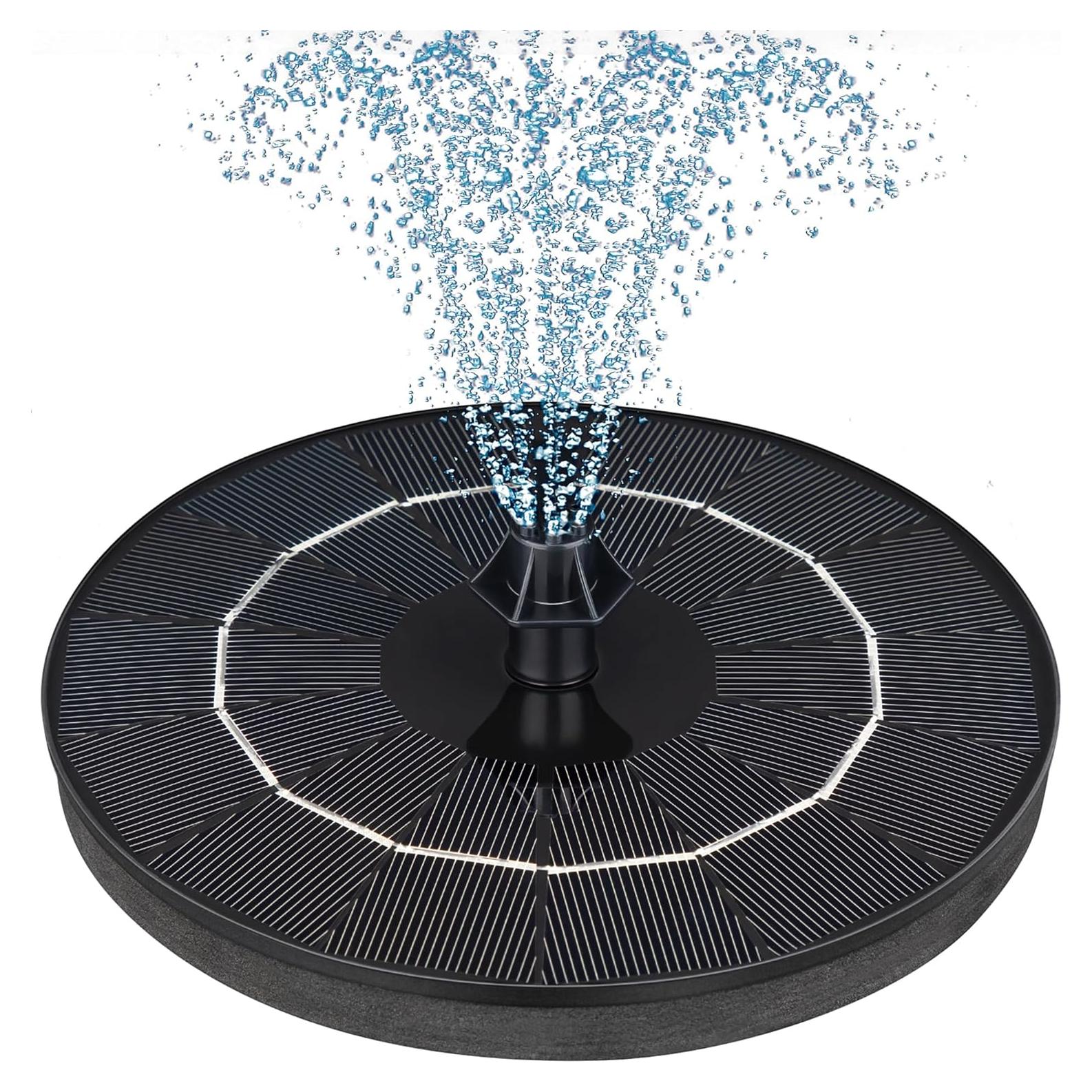 Fuente Solar Mademax para Bebedero de Aves 3.5W con 4 Boquillas